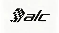AutoLight Carbon ALC racing logo, carbon fiber checkered pattern monogram, automotive lightweight ca