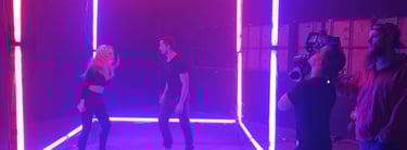 Music video production BTS