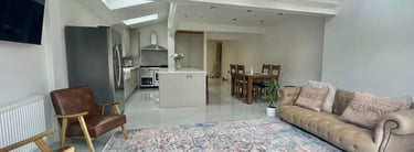 Cellar conversion in Worcester transformed into a modern living space