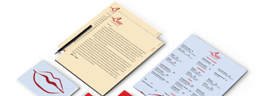 beso lounge branding package