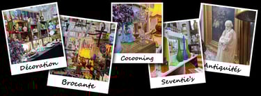 Décoration, Brocante, Cocooning, Seventies's, Antiquités