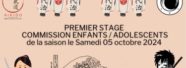 stage aïkido enfant et adolescent douai