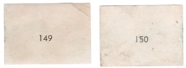 1951 Goles Y Dobles Kaval Rare Olympic Basketball Cards (back)