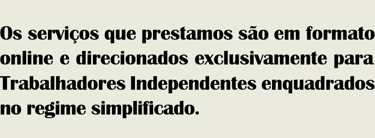 Contabilista certificado online IRS IVA