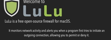 image of lulu firewall for macOS