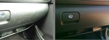 Rénovation plastique voiture Denain, rénovation rayure plastique Denain, enlever rayure plastique 59