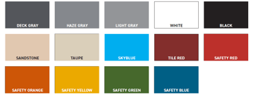 solid color epoxy