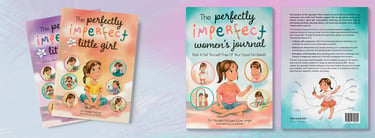 The perfectly imperfect little girl, Books, typesetting by Michelle Pirovich, Squeezebox