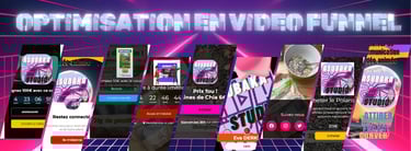 Service optimisation video funnel