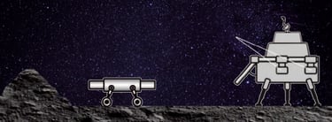 Regolith lifting, regolith delivery on lunar landers