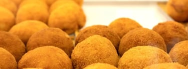 Arancino al ragù Rosticceria Palermitana Torino
