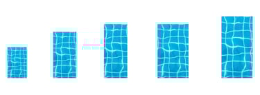 dimensions de piscine larges choix