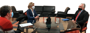 Reunión con Lugarteniente del Justicia de Aragón