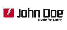 Logo producenta odzieży motocyklowej John Doe