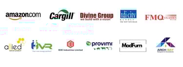 a group of logos that include the company's logos