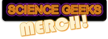 Science geeks merchandise logo