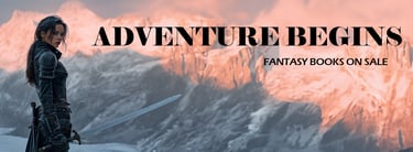 Adventure begins with these exciting Fantasy Books on Sale.
