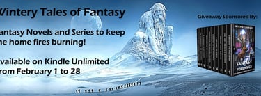 Wintery Tales of Fantasy - Fantasy Novels and Series to Keep the home fires burning!