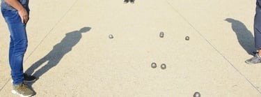 partie de pétanque régional Charnay les mâcon 2018