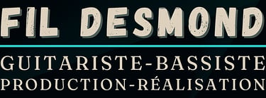 Fil Desmond, musicien professionnel à Sion (Valais), logo
