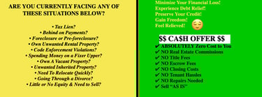 sell house for cash any situation