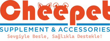 CHEEPET markasının resmi logosu. Pet takviyeleri ve aksesuarları alanında faaliyet göstermektedir.  