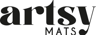 Artsy Mats Lettering Logo