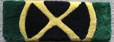 Green X-men Keyboard Rug