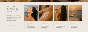 Botanical shampoo for sun and salt exposed hair