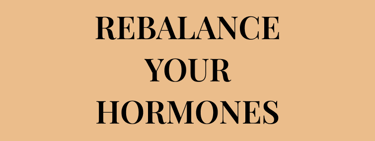 Do you want to  REBALANCE YOUR HORMONES  through cyclical living?