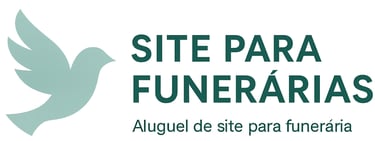 logo aluguel de site para funerarias
