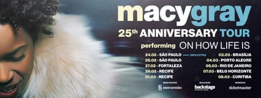 Macy Gray celebra 25 anos de "On How Life Is" com turnê especial no Brasil em 2026