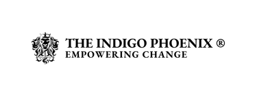 Logo The Indigo Phoenix® Empowering change lion