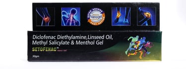 Setofenac nano gel