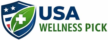 a logo for the usa health and wellness center
