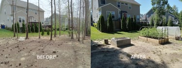 Clearing hazardous, diseased, leaning and overgrown tall trees in harpers mill chesterfield va
