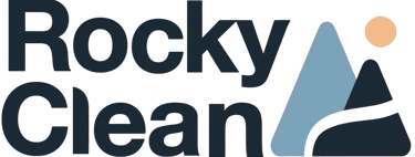 Rocky Clean professional couch cleaning company in Denver Colorado logo