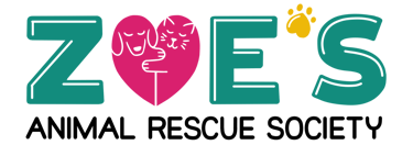 Logo for Zoe's Animal Rescue Society