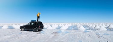 Salt production using pusher centrifuges