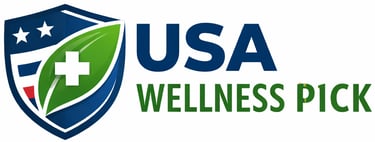 a logo for the usa health and wellness center