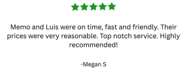 Google 5 star review