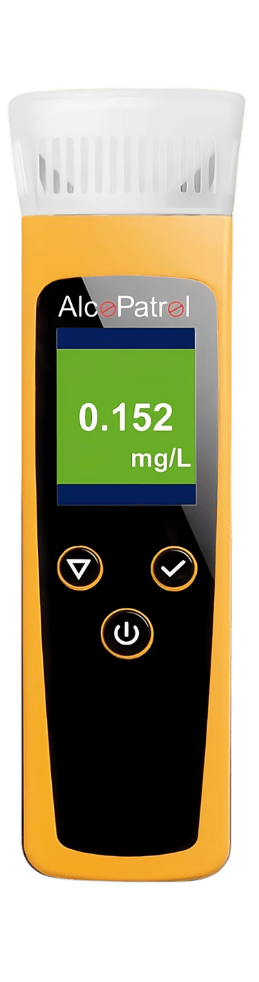 Alcoholímetros certificados AlcoPatrol disponibles en Centyn para empresas en México