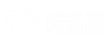 A logo of Leartes Studios Unreal Engine 5
