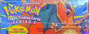 Display Topps Pokémon series 2 canadienne avant