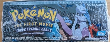 Display Topps Pokémon The first Movie canadien avant