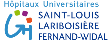 the saint louis logo on the front of a blue and white logo