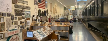 museum, signs, uniforms, map