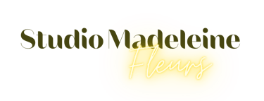 logo du fleuriste studio madeleine fleurs