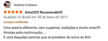 Avaliação Cliente Amazon