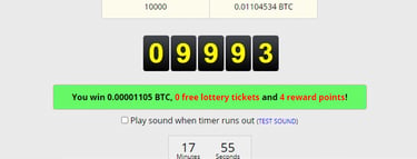 9999 Freebitco.in spin